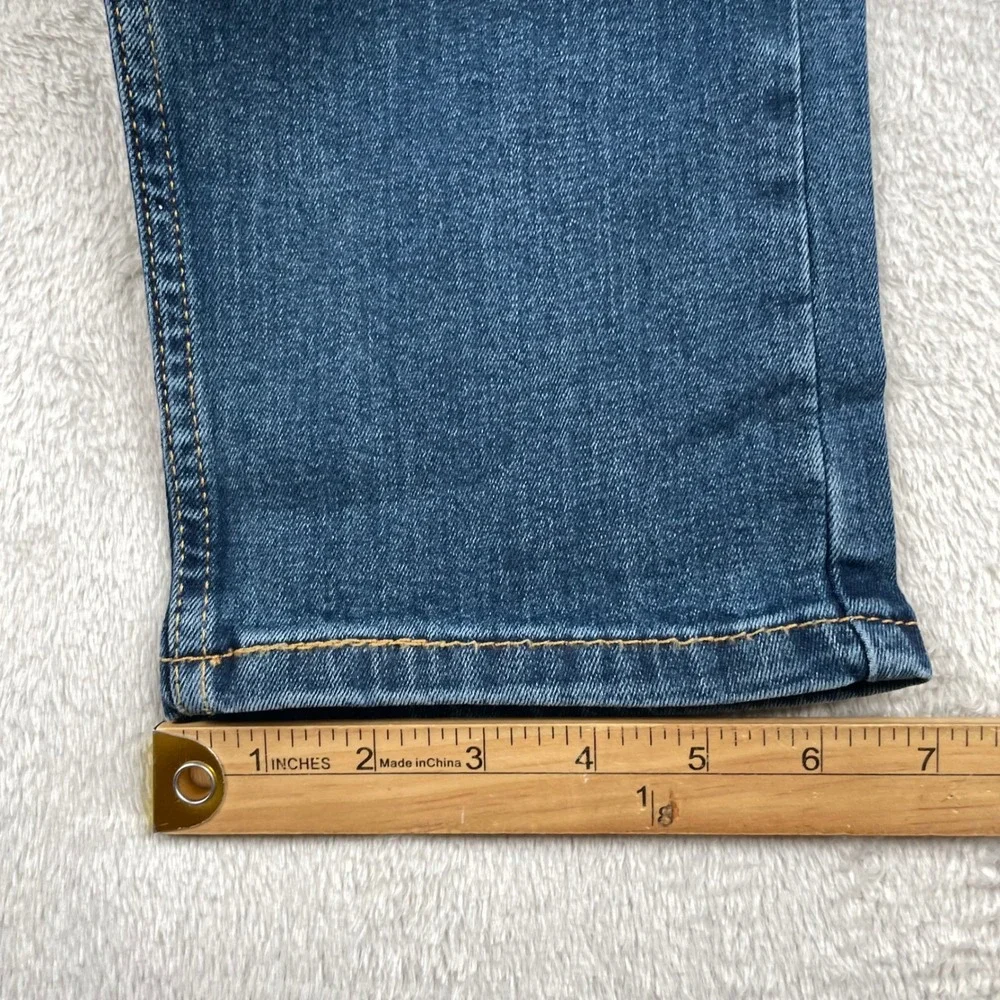 New Levis 502 Jeans Men 31x30 Regular Fit Blue Dark Wash Flex Stretch NWT